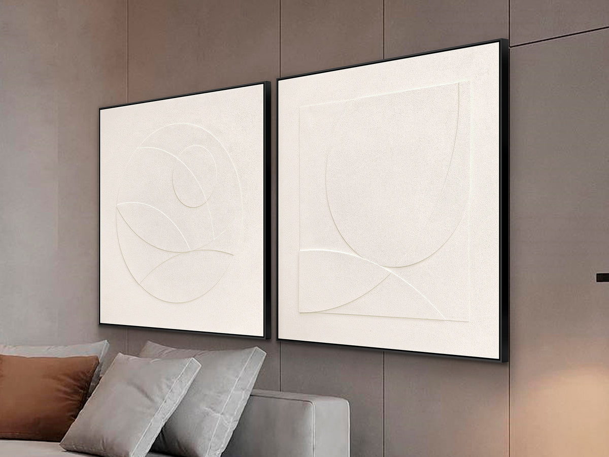 Декоративно пано Albos с черна рамка – детайлен изглед