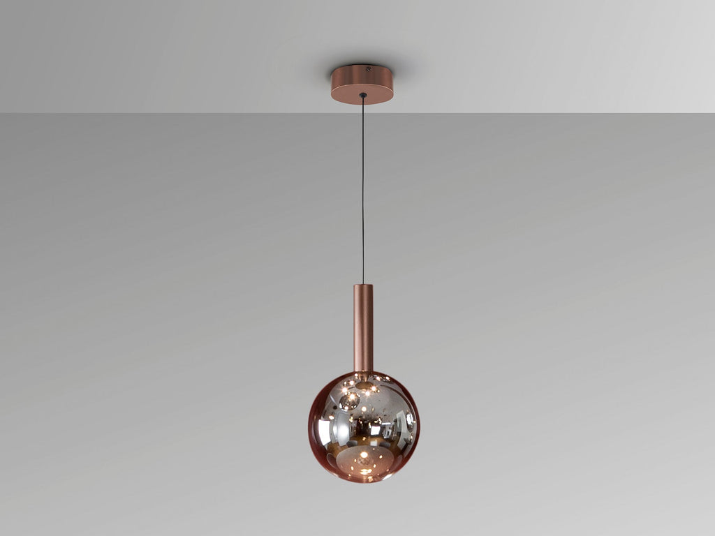 Висяща LED лампа Sapore 1L в тъмен бронз – изглед 2