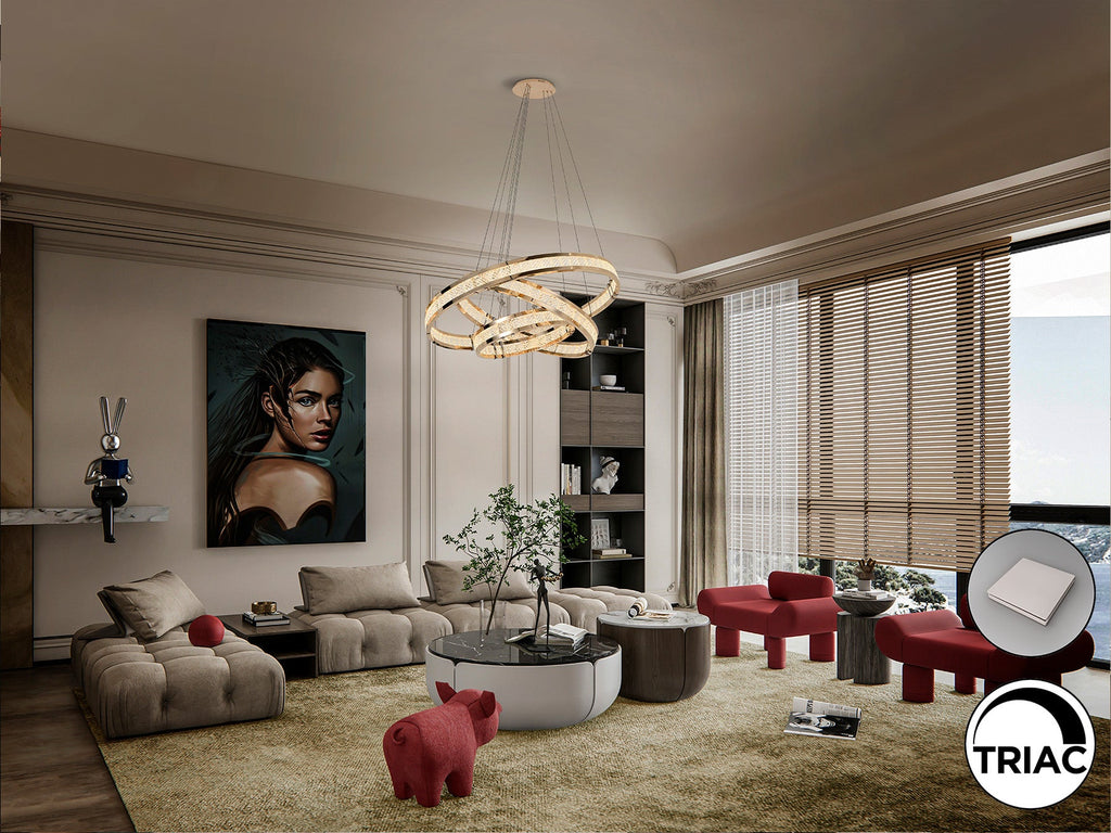 Висяща LED лампа Lorian 79W – детайлен изглед