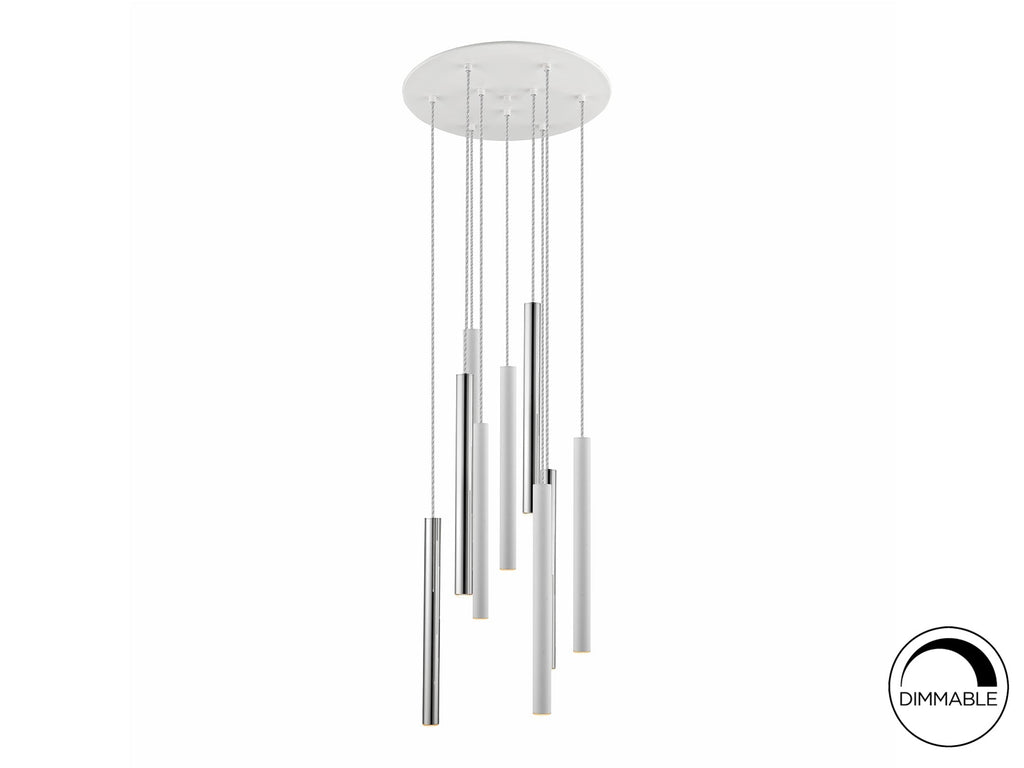 Висяща LED лампа Varas 9L – детайлен изглед