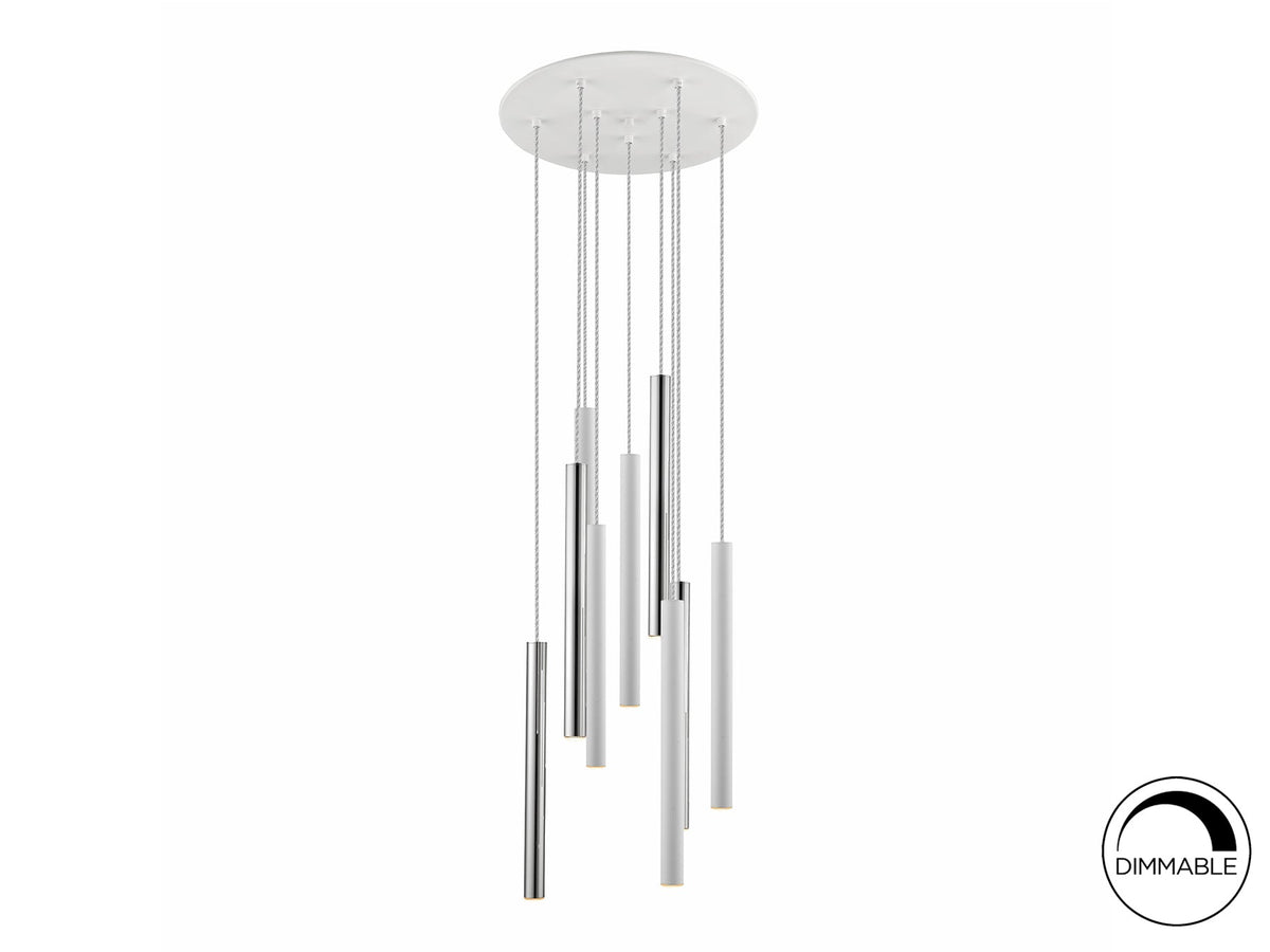 Висяща LED лампа Varas 9L – детайлен изглед