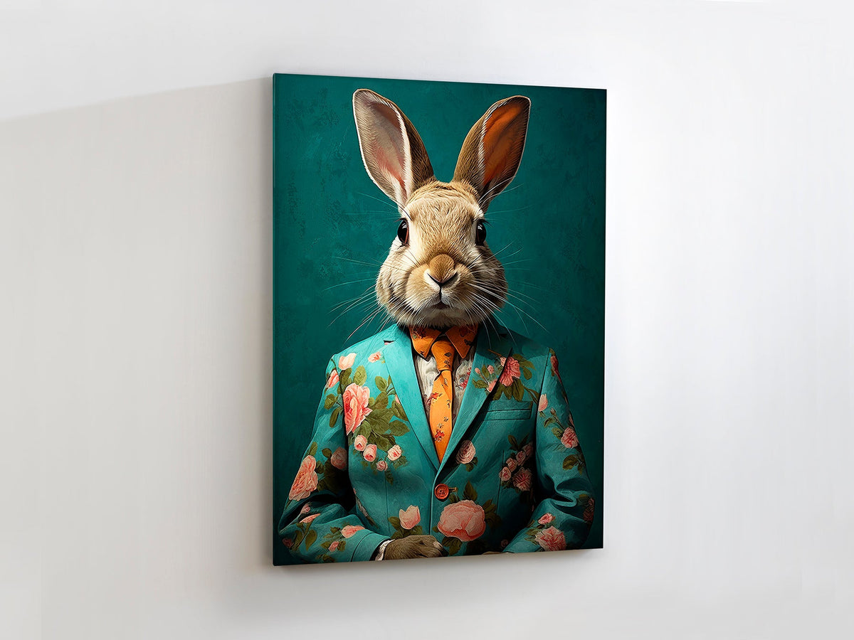 Картина Mr Rabbit с акрил върху подрамник – изглед 3