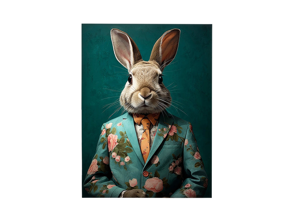 Картина Mr Rabbit с акрил върху подрамник – изглед 4