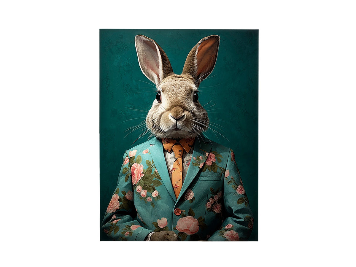 Картина Mr Rabbit с акрил върху подрамник – изглед 4