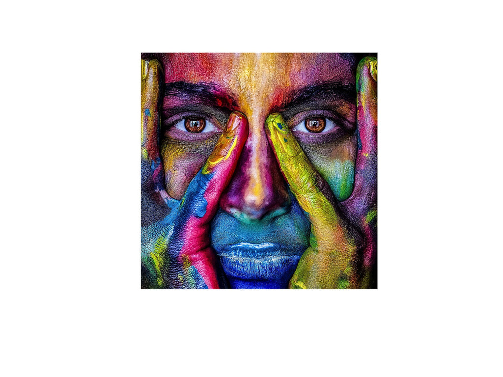 Картина Colores с фотопринт върху закалено стъкло – изглед 2